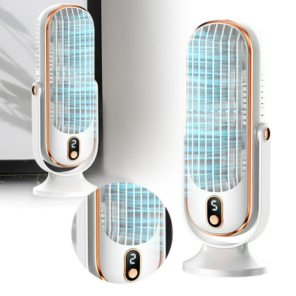 Portable USB Desk Fan Z16Pro High Speed Personal with 18650 Battery and Type C Fast Charging for Home Travel Quiet Operation