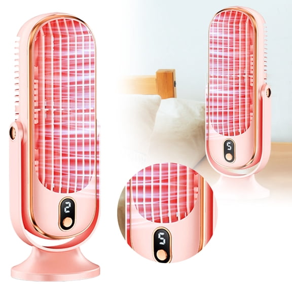 Portable USB Desk Fan Z16Pro High Speed Personal with 18650 Battery and Type C Fast Charging for Home Travel Quiet Operation