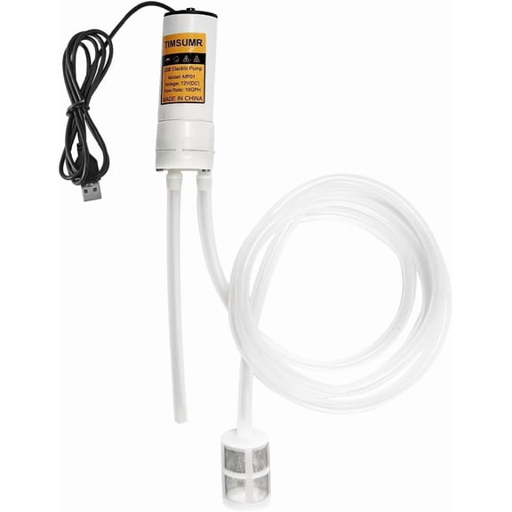Portable USB Electric auto siphon Self Priming Beer Transfer Pump Kit,Food Grade Pump for Home Brew Beer,Wine, Beverages and Kombucha,bottling 2L/min No Mess Leak,6.5 Feet hose