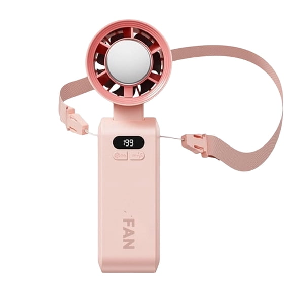 Portable USB Fan with Semiconductor Tech for Efficient Personal Use High Handheld Companion for Portable