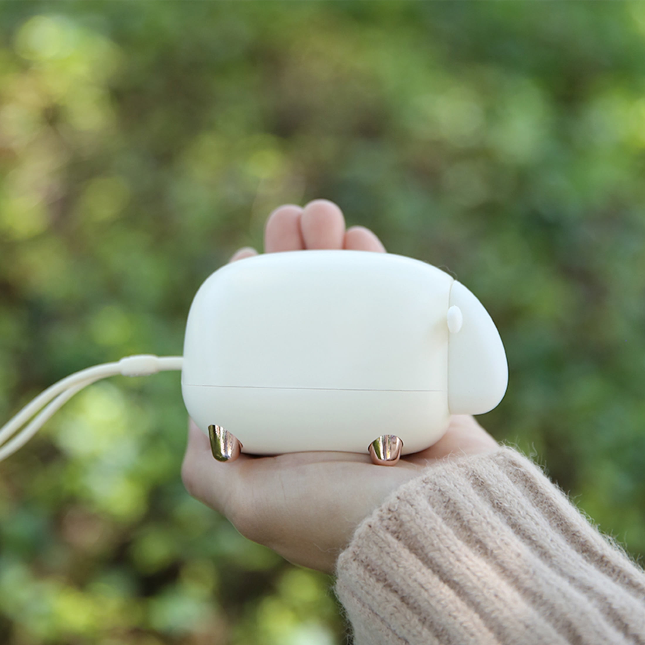 Portable USB Hand Warmer, Rechargeable, 1200mAh Electric Hand Warmer, Smart Chip Safe Heating, Christmas Gift, Outdoor, Golf, Hunting, Camping Accessories