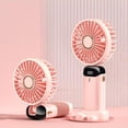 thumbnail image 1 of Portable USB Handheld Fan - Foldable Quiet Perfect for Office Classroom and Outdoor Use, 1 of 8