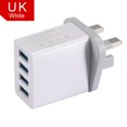 thumbnail image 1 of Portable USB Hub Fast Quick Charge 4 Multi-Port Quick Charger Mains Wall Charger UK Plug Adapter Phone Chargers WHITE, 1 of 8