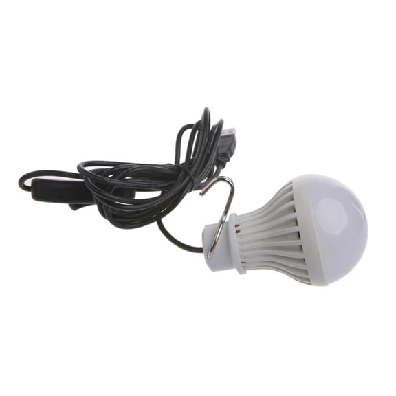 Portable USB LED Light Bulb - SunJack CampLight for Camping, Home, and Outdoor Use