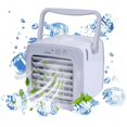 Portable USB Personal Mini Air Conditioner Fan 3 Speeds Quiet