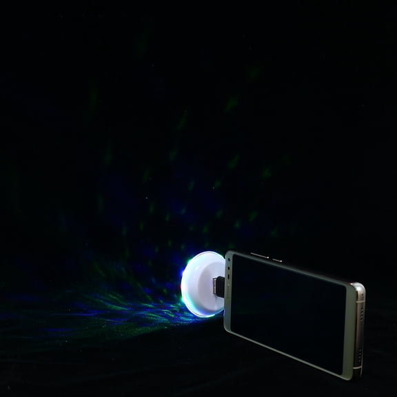Portable USB Powered Mini Stage Light with Dynamic RGB Effects for DJ KTV Party Disco Club and Smart Home Entertainment