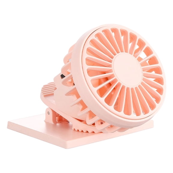 Portable USB Rechargeable Clip On Hat Fan 3 Speed Quiet Operation Cooling Fan For Home Office Outdoor Activity