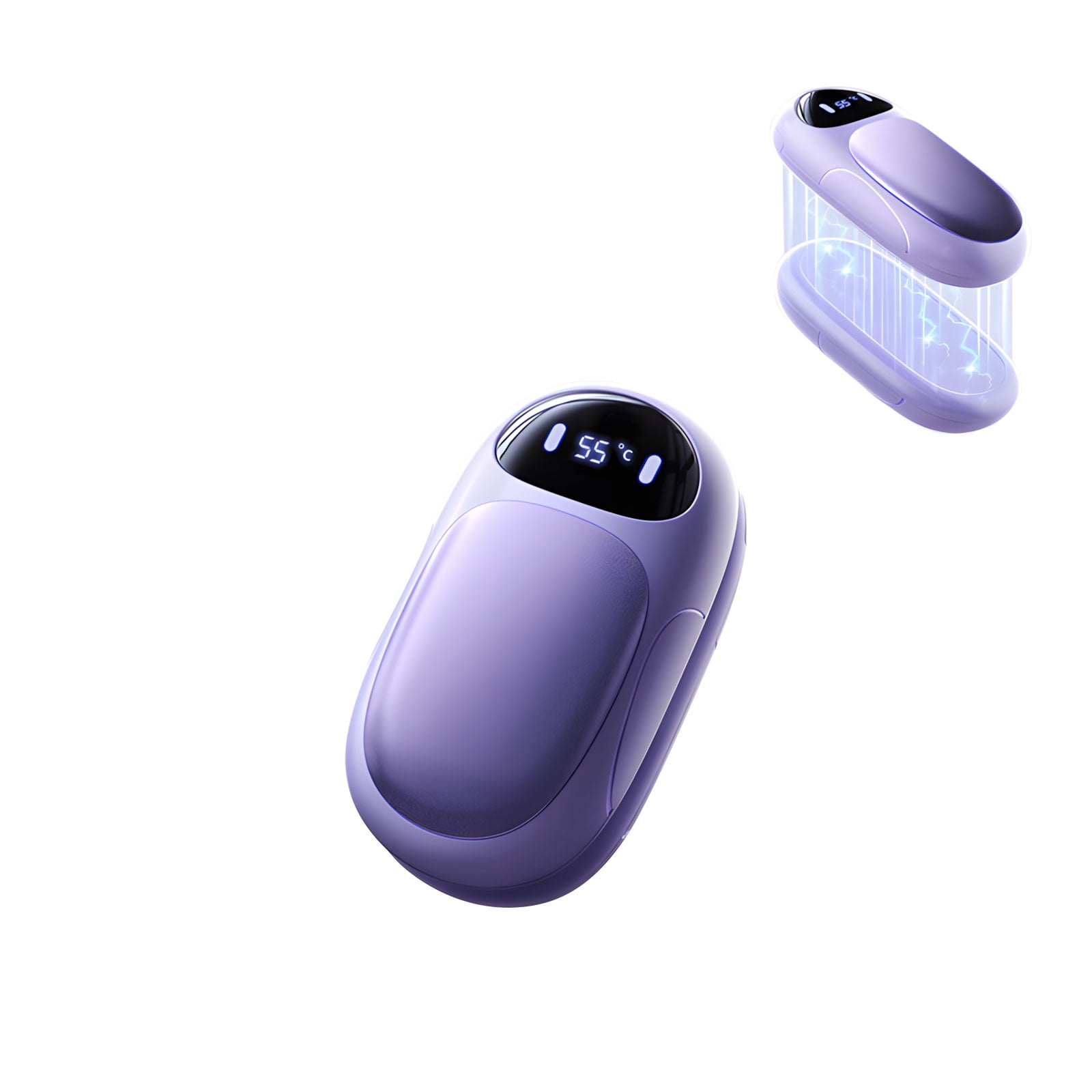 Portable USB Rechargeable Hand Warmer With Detachable Design Ensuring Quick Heat Up And Comfort In Various Setting
