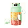 thumbnail image 1 of Portable USB Rechargeable Juicer With Digital Display 1200ml Large Capacity For Smoothies And Drinks, 1 of 8