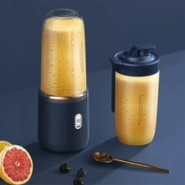 Portable USB Rechargeable Personal Blender Cup for Smoothies Shakes Juices with 400ml Capacity and 6 Stainless Steel Blades