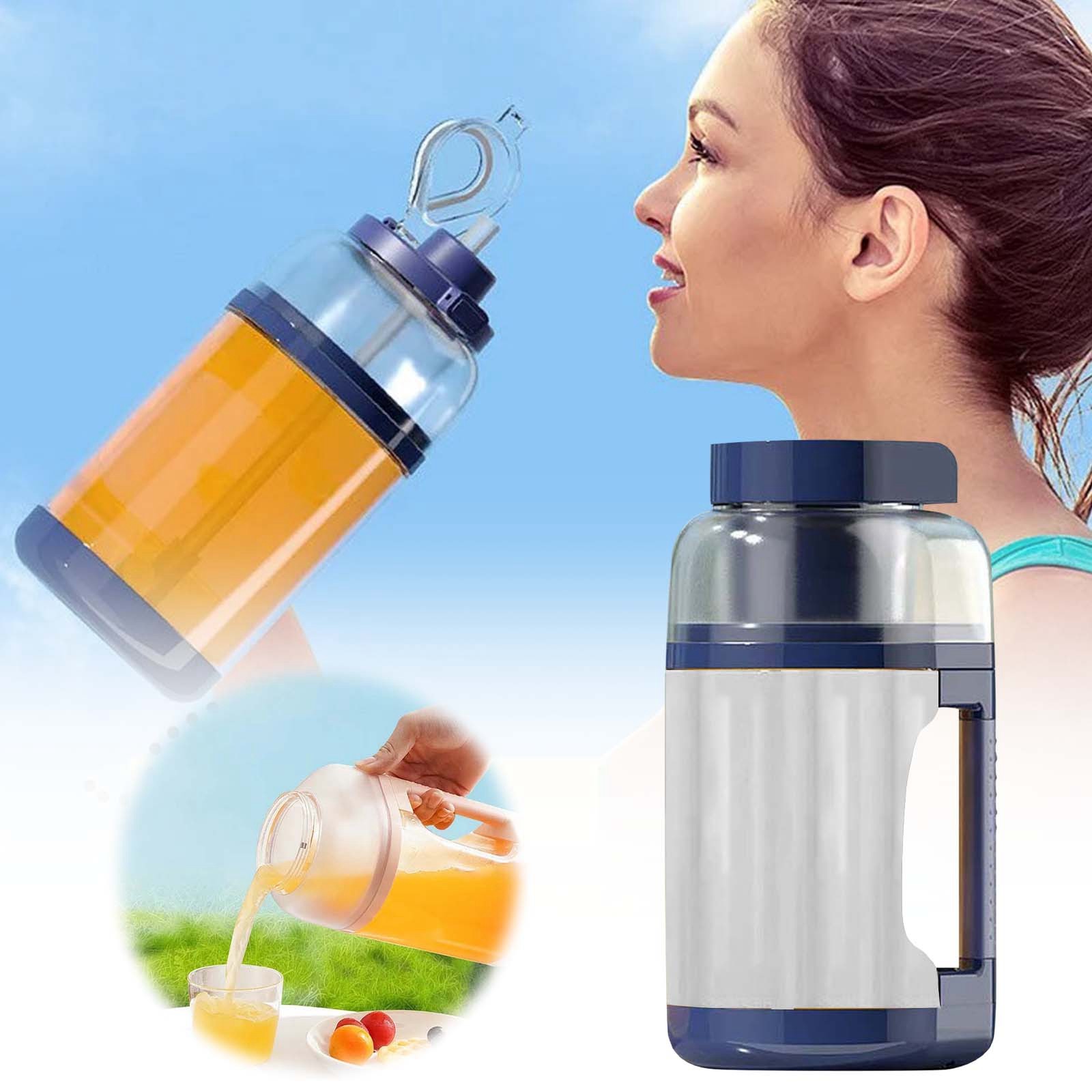 Portable USB Rechargeable Wireless Juicer For Energy Anytime Anywhere For Fruits And Vegetables Perfect For Travel Home Kitchen Outdoor Activities High-quality