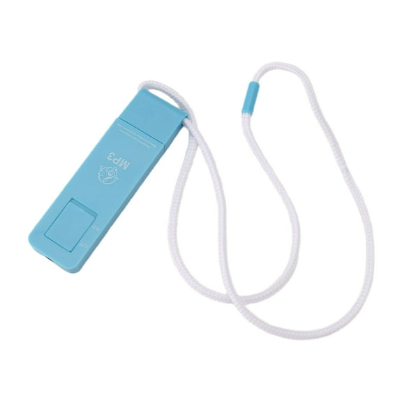 Portable USB Sport U Disk Mini Mp3 Music Player Support 32GB TF Cardblue G3858