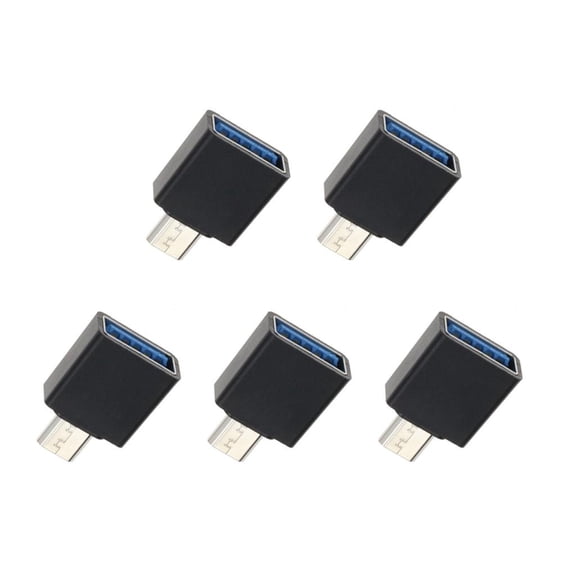 Portable USB To Type C OTG Adapter Offers Reliable Data Transfer And Charging For Various Devices High Compatibility