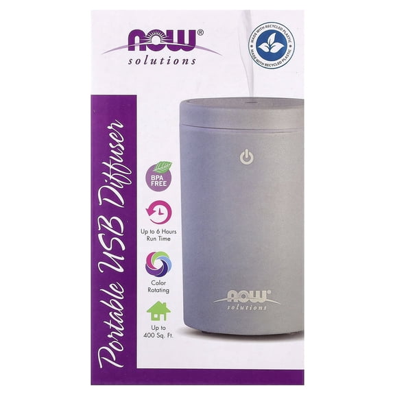 Now Foods Portable USB Ultrasonic Oil Diffuser 1 Diffuser