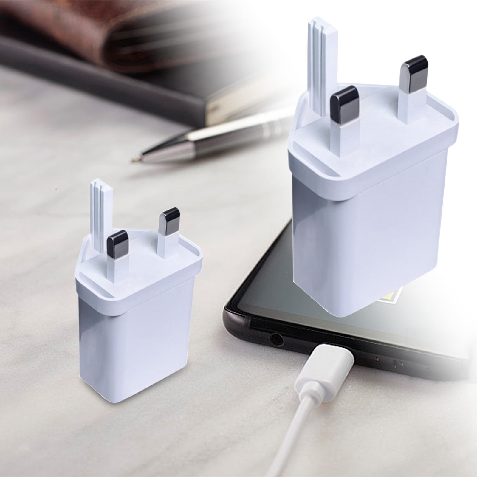 Portable USB Wall Charger For Fast Charging Of Mobile Phones And