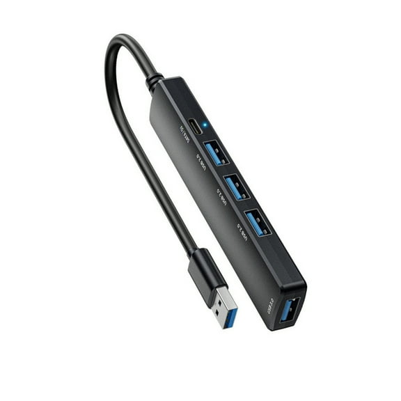 Portable USB to 5 USB3.0 USB2.0 Port Hubs for Efficient Device Connectivitys