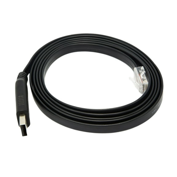 Portable USB to RJ45 Console Cable for Easy Connectivity and Troubleshooting