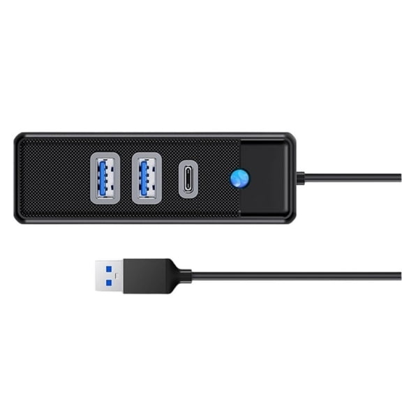 Portable USB3.0 Expansion Hubs With Double USB A And Single USB C Port For Offices And Travel Use