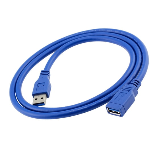 Portable USB3.0 Extender Cable 5Gbps Male to Female Adapter Cord Wire ...