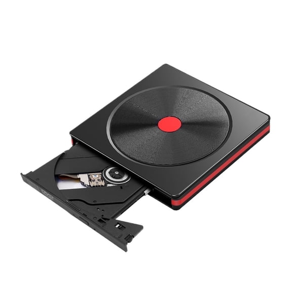 Portable USB3.0 External Optical Drive - ODD HDD Dual-Mode CD DVD Player Reader for Laptop ,Easy Connection