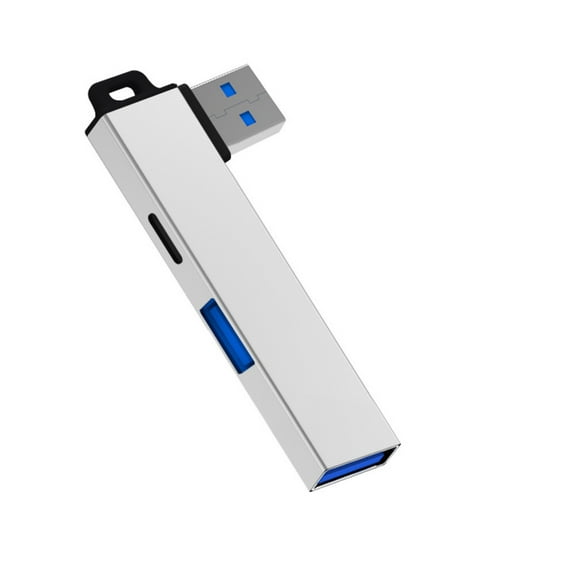 Portable USB3.0 Hubs USB3.0 to Type C and Double USB Port Hubs USB3.0 To USB Adapter Strong Compatibility For Laptops