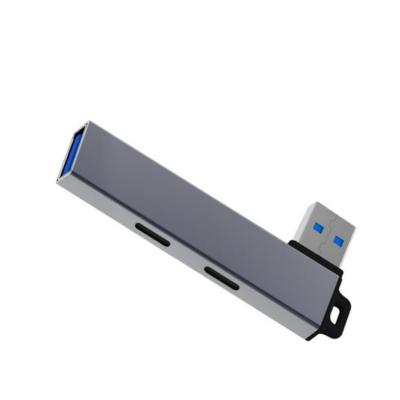 Portable USB3.0 Hubs USB3.0 to Type C and Double USB Port Hubs USB3.0 To USB Adapter with Strong Compatibility