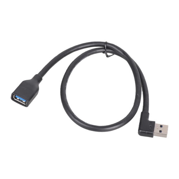 Portable USB3.0 Male to Female Adapter Line Right Angled Connector Cord Fast Speed 5Gbps Data Transfer Cable Wire