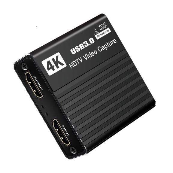 Portable USB3.0 Video Capture Card HDTV 1080P 60fps Gaming Video Capture Card Box For Live Streaming Video Recorder