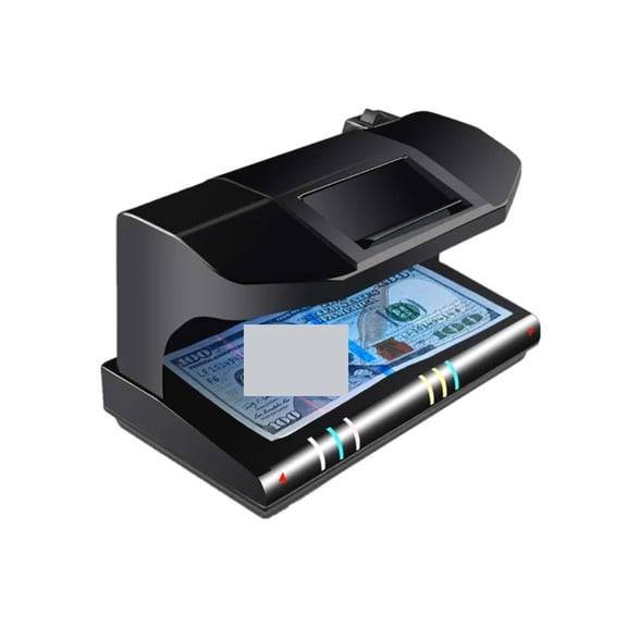 Portable UV Bill Detector for Checkout, Multi Currency Counterfeit Scanner