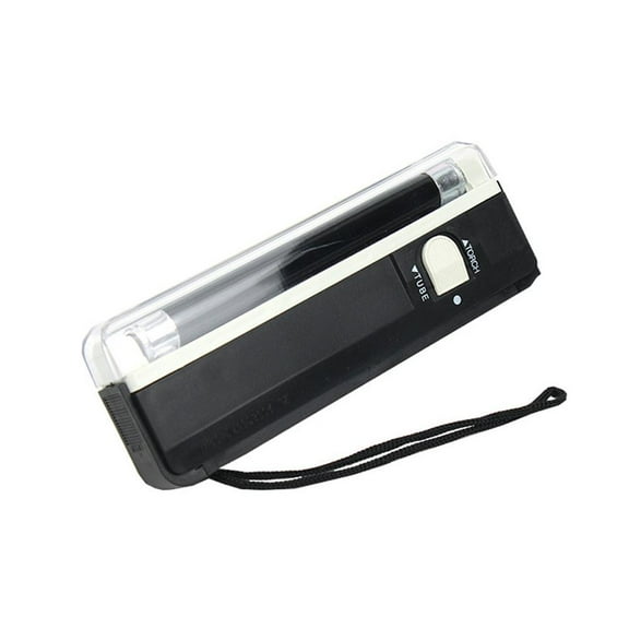 Portable UV Blacklight Flashlight for Banknote Detection, Pet Urine Stains, UV Curing & More - Compact ABS Design