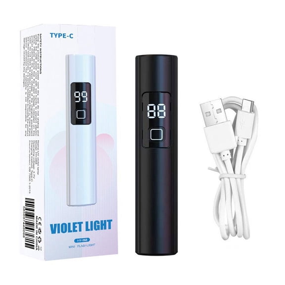 Portable UV Detector Light, Multifunction LED Lamp for Bill Inspection & Food Pesticide Residue Testing
