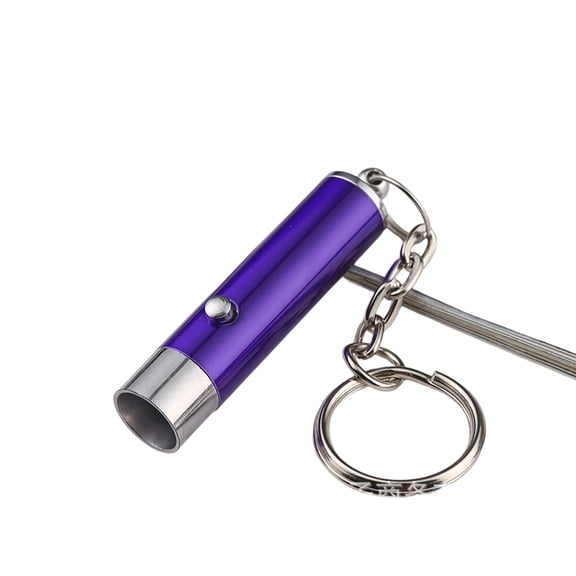 Portable UV Flashlight Blacklight Detection Pen for Currency Verification Pet Stain Inspection Purple