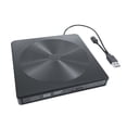 thumbnail image 1 of Portable Ultra Slim CD DVD ROM Writer DVD ROM Portatil Lector DVD External CD DVD Drive USB 3.0 USB Type C ,Enhanced Movie Experience, 1 of 6