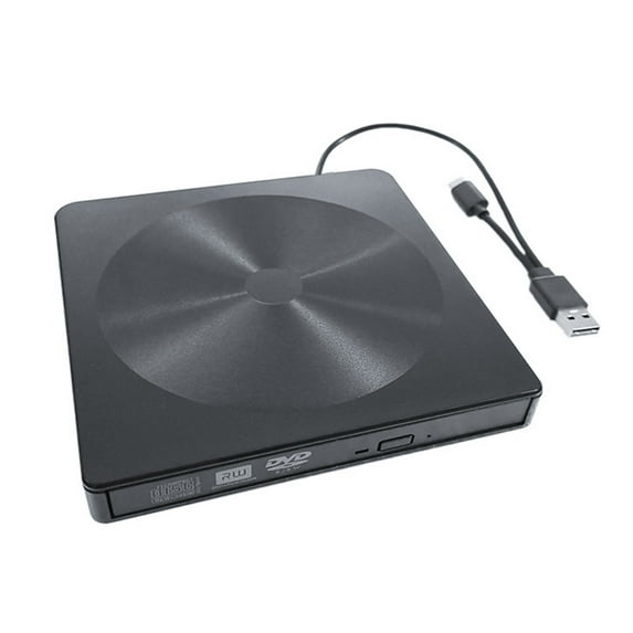 Portable Ultra Slim CD DVD ROM Writer DVD ROM Portatil Lector DVD External CD DVD Drive USB 3.0 USB Type C ,Enhanced Movie Experience