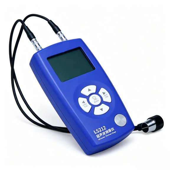 Portable Ultrasonic Thickness Meter Handheld Non-destructive Testing Gauge For Measuring Wall Thickness ,East to Read