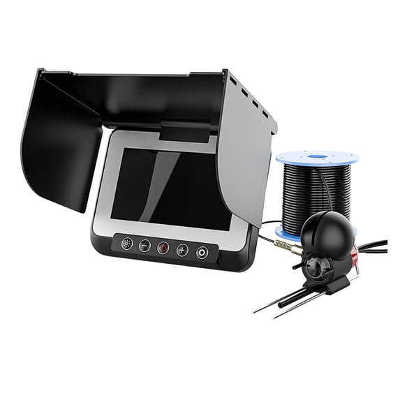 Portable Underwater Fishing Camera with 4.3" LCD Monitor Night Vision Waterproof Fish Finder ,High Accuracy Identification
