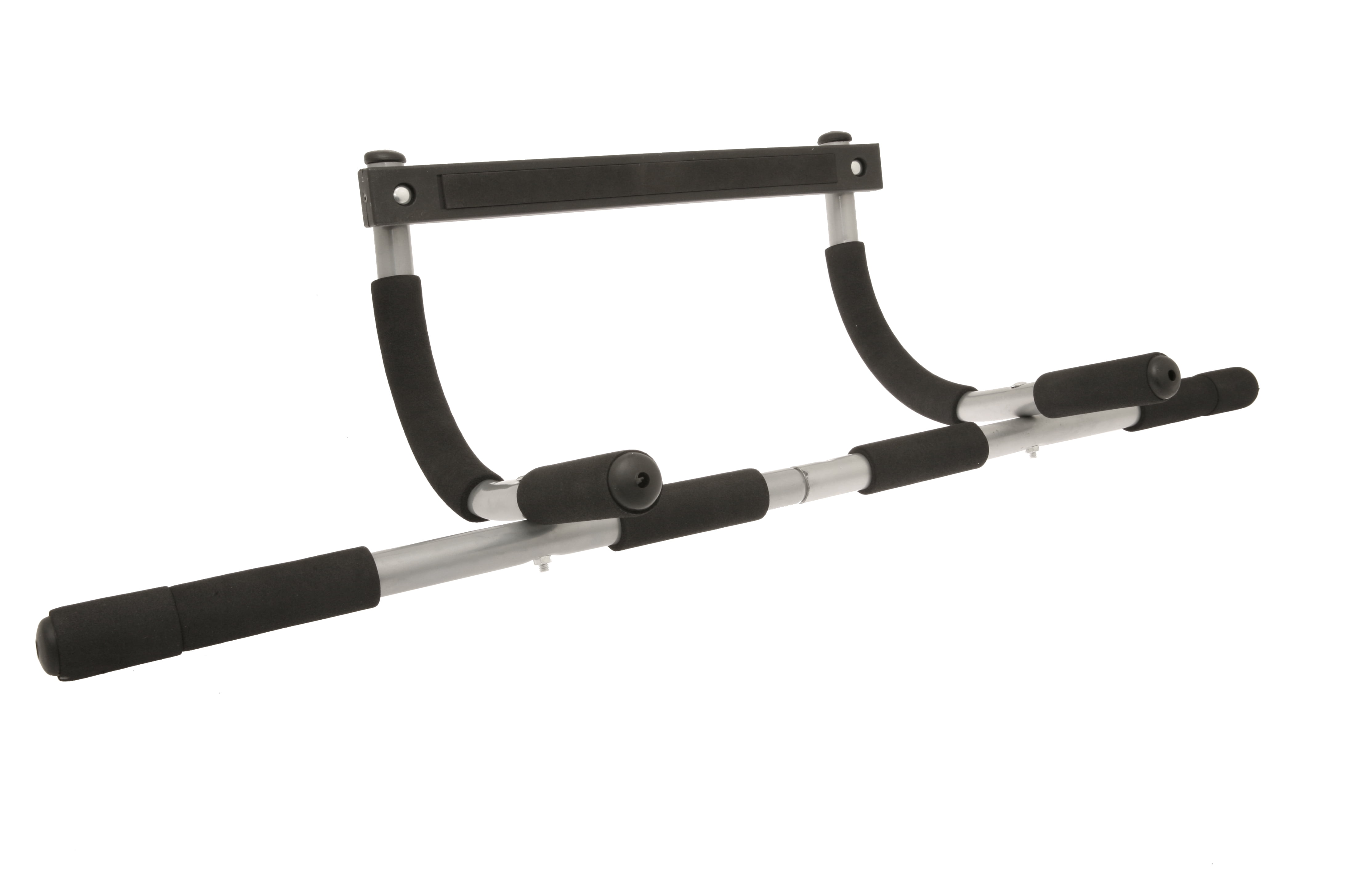 dfqewtgfewqgdasg Deluxe Comfort Portable, Doorway Iron Pull Up Bar, Upper Body Workout, Supports Up to 300 lbs