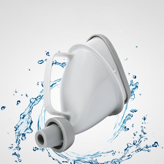 Portable Urinal for Men & Women, Travel Toilet Urinal Bottles, Travel Emergency Toilet with Tube and Handle, Pee Funnel for Outdoor Camping