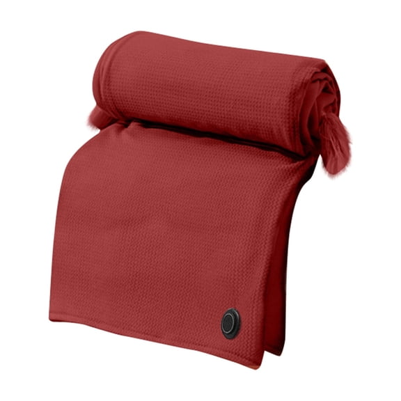 Portable Usb Electric Heated Blanket Shawl Wrap For Women, Rapidly Heating Wearable Electric Shawl For Home Office Travel, Soft Lightweight Thermal Wrap With Usb Charging, Perfect