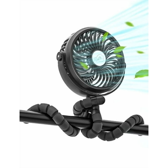 3 Speed Usb Portable Rechargeable Mini Cooling Fan Touch-Proof Safe And Stable