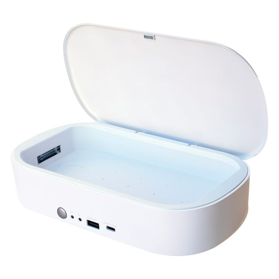 Portable Uv Sterilizer For Mobile Phones, White | Bundle of 5 Each