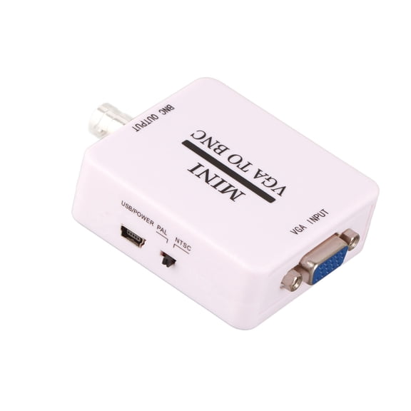 Portable VGA To BNC Video Converter, HD Adapter For Monitors, TVs, Audio Equipment