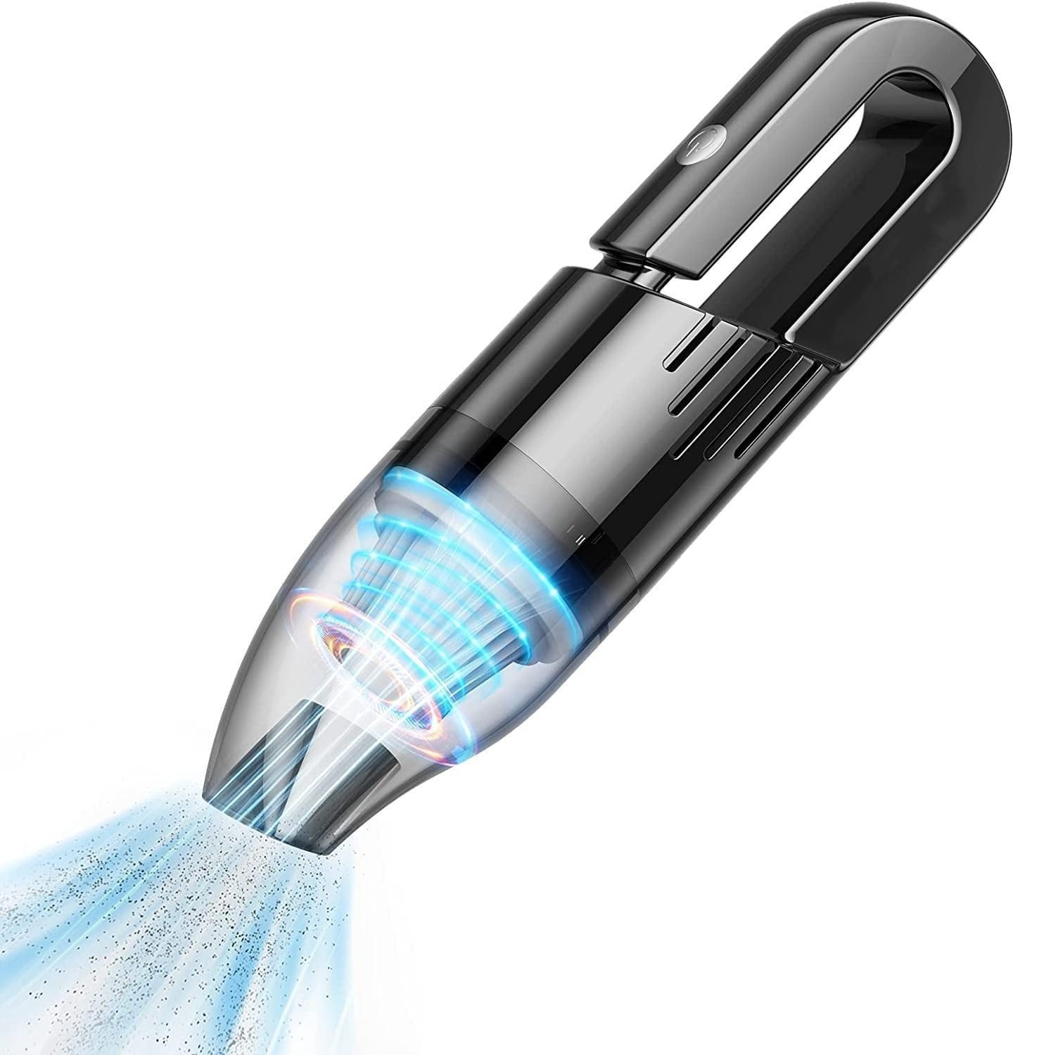 Portable Vacuum Cleaner for Car, Rechargeable Car Vacuum Cleaner Wireless with 3 Attachments, Dry & Wet Suction| 6000PA Powerful Suction, 120W Motor, 2000 mAh Battery
