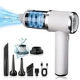 thumbnail image 1 of Portable Vacuum Cleaner, Handheld Car Vacuum, Rechargeable USB Mini Vacuum, High Power Suction, Lightweight, Multi-Function Attachments, Cordless, Compact, Pet Hair Removal, Easy Storage, 1 of 7