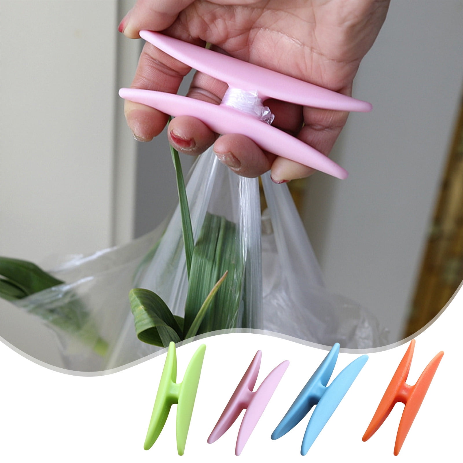 Portable Vegetable Lifter and Bag Carry Handle | Plastic Anti ...