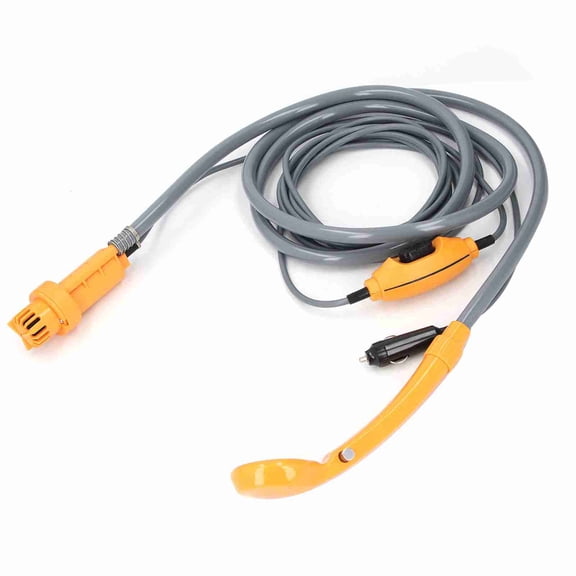 Portable Vehicle Mounted Shower Kit, Car Plug Shower Kit 36W with Adjustable Water  & Leak Proof Design for Outdoor Camping Car Washing Travel