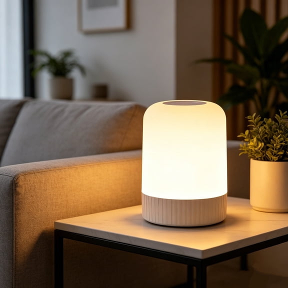 Portable Versatile Night Light, 3 Colors Egg Light,Mini Bedside Table Lamp,Touch Control Eye Caring Rechargeable Dimmable LED Lamp for Bedroom Dorm And Living Room