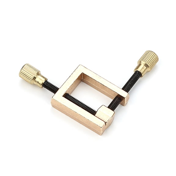 Portable Violin Edge Clamp Cracks Repair Tools Violin Making Tools Fixing Clamp Brass Square Clip Violin Spool Clamps