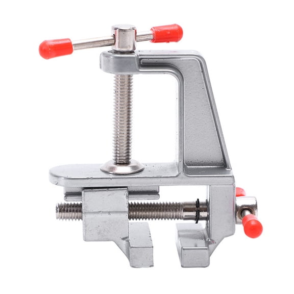 Portable Vise Strong Alloy Build Ensures Durability Multifunctional Design Easy To Install And Use For Crafting Projects