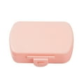 thumbnail image 1 of Portable Vitamin Organizer Box, 6 Compartment Daily Pill Case, Small Humidity Proof Plastic Pill Container, Travel Pill Holder for Supplements and Medication, 1 of 6